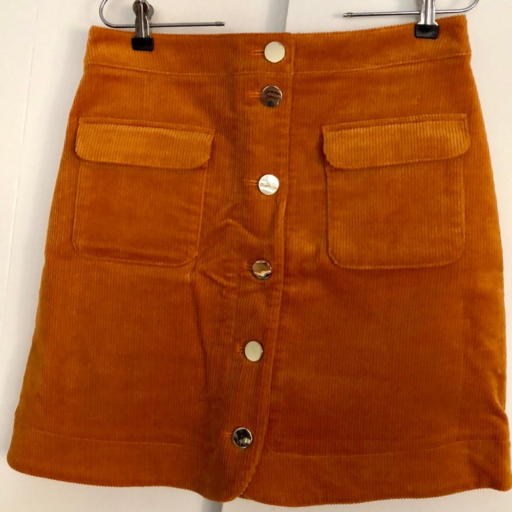 Brand new corduroy skirt